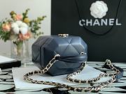 Chanel Small Vanity Case Style In Blue AS2630 Size 15x10x11cm - 2