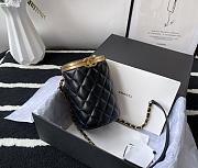 Chanel Lambskin Box Bag AS2641 Size 16cm - 1