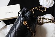 Chanel Lambskin Bucket Bag  - 6