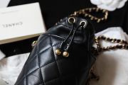 Chanel Lambskin Bucket Bag  - 5