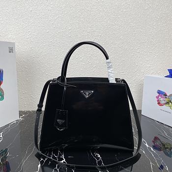 Prada Brushed Leather Hand Bag 1BA321 Size 31x23x14cm 