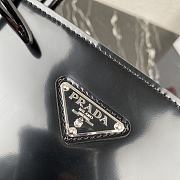 Prada Brushed Leather Hand Bag 1BA321 Size 31x23x14cm  - 6