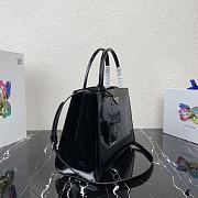 Prada Brushed Leather Hand Bag 1BA321 Size 31x23x14cm  - 4