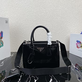 Prada Brushed Leather Hand Bag 1BA896 Size 24x17x11cm