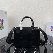 Prada Brushed Leather Hand Bag 1BA896 Size 24x17x11cm - 4