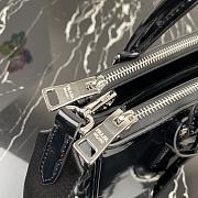 Prada Brushed Leather Hand Bag 1BA896 Size 24x17x11cm - 5