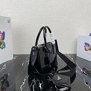 Prada Brushed Leather Hand Bag 1BA896 Size 24x17x11cm - 2