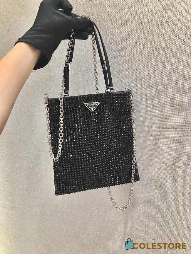 Prada Bucket Bag Super Stone 1N6608 Size 18x20cm - 1