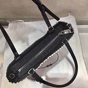 Prada Bucket Bag Shinny Super Stone 1N6608 Size 18x20cm - 2