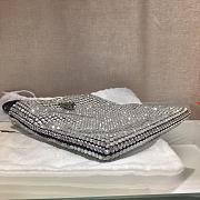 Prada Bucket Bag Shinny Super Stone 1N6608 Size 18x20cm - 3