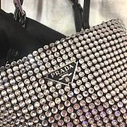 Prada Bucket Bag Shinny Super Stone 1N6608 Size 18x20cm - 5