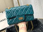 Chanel 2.55 Mini Bag In Blue AS0874 Size 20cm - 4