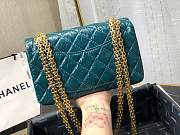 Chanel 2.55 Mini Bag In Blue AS0874 Size 20cm - 3