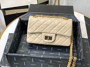 Chanel 2.55 Mini Bag In Beige AS0874 Size 20cm - 4
