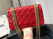 Chanel 2.55 Mini Bag In Red AS0874 Size 20cm - 3