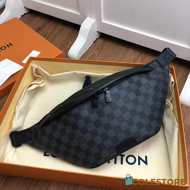 Louis Vuitton Discovery Damiere Leather Bumbag M44336 Size 37x14x13cm - 1