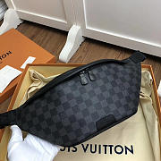 Louis Vuitton Discovery Damiere Leather Bumbag M44336 Size 37x14x13cm - 4