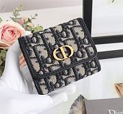 Dior 30 Montaigne Compact Wallet S2084 Size 10x8.5xcm - 2