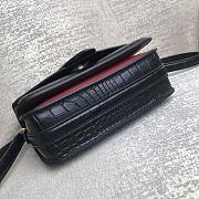 Louis Vuitton Pont 9 In Black Crocodile M55948 Size 23x15x8cm - 5