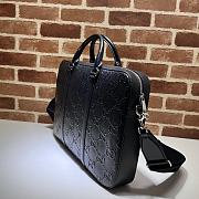 Gucci GG Embossed Briefcase 658573 Size 40×29×6cm - 4