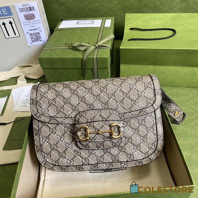 Gucci Horsebit In Canvas 602204 Size 25x18x8cm - 1