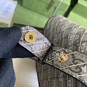 Gucci Horsebit In Canvas 602204 Size 25x18x8cm - 4