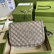 Gucci Horsebit In Canvas 602204 Size 25x18x8cm - 5