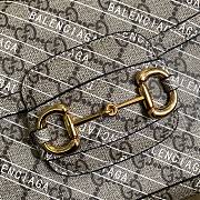 Gucci Horsebit In Canvas 602204 Size 25x18x8cm - 6