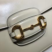 Gucci Horsebit In White 602204 Size 25x18x8cm - 5