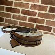 Gucci Padlock Small Shoulder Bag In Black 644524 Size 22x19.5x6.5cm - 6