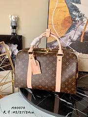 Louis Vuitton Carryall Monogram Canvas In Pink Strap M40074 Size 41cm - 1