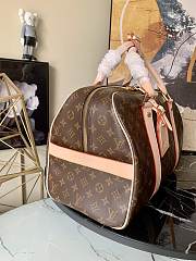 Louis Vuitton Carryall Monogram Canvas In Pink Strap M40074 Size 41cm - 2
