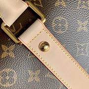 Louis Vuitton Carryall Monogram Canvas In Pink Strap M40074 Size 41cm - 4