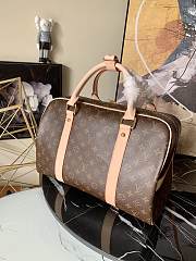 Louis Vuitton Carryall Monogram Canvas In Pink Strap M40074 Size 41cm - 6