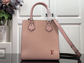 Louis Vuitton Sac Plat BB In Pink Epi Leather M58660 Size 25x18x10cm