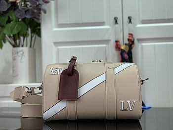 Louis Vuitton Keepall XS In Beige M80118 Size 27x17x13cm