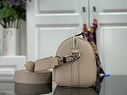 Louis Vuitton Keepall XS In Beige M80118 Size 27x17x13cm - 5