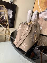Louis Vuitton Grand Palais Tote Bag In Biocolor Black&Pink 29cm - 4