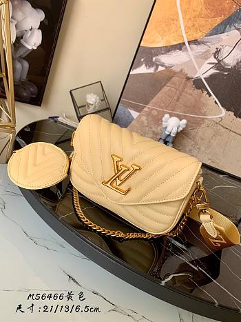 Louis Vuitton Multi Pochette New Wave M57942 Size 21x13x6.5cm