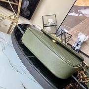 Louis Vuitton Multi Pochette New Wave In Green Khaki M57942 Size 21cm - 4