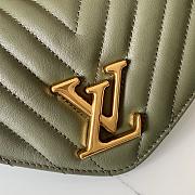Louis Vuitton Multi Pochette New Wave In Green Khaki M57942 Size 21cm - 2