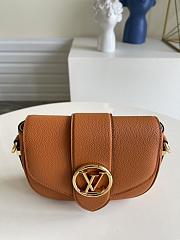 Louis Vuitton Pont 9 Soft Calfskin Leather M55948 Size 25x17.5x8cm - 4