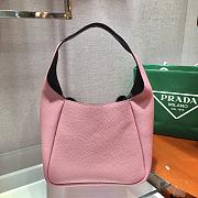 Prada Pink Leather Handbag 1BC127 Size 23x21x13cm - 6
