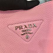 Prada Pink Leather Handbag 1BC127 Size 23x21x13cm - 2