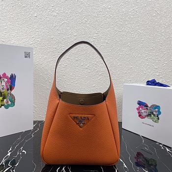 Prada Small Leather Handbag 1BC127 Size 23x21x13cm