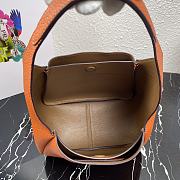 Prada Small Leather Handbag 1BC127 Size 23x21x13cm - 6