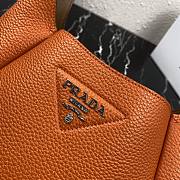 Prada Small Leather Handbag 1BC127 Size 23x21x13cm - 3