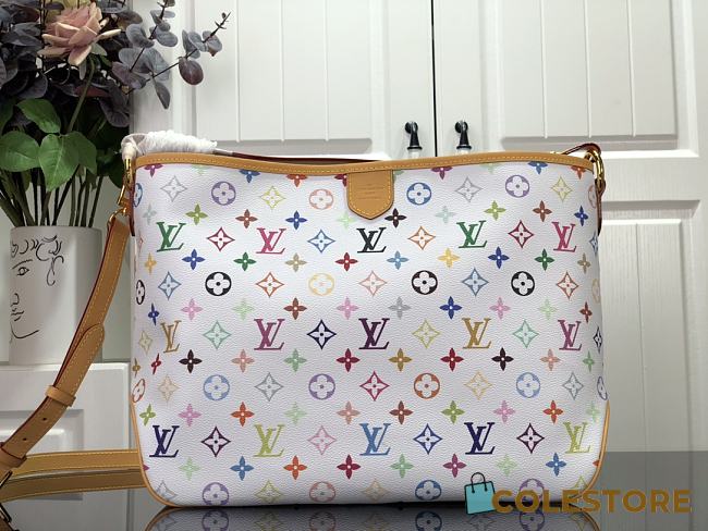 Louis Vuitton Delight Tote GM In White M40354 Size 46x30x13cm - 1