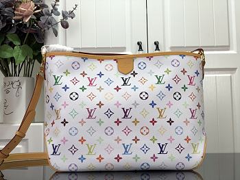 Louis Vuitton Delight Tote GM In White M40354 Size 46x30x13cm