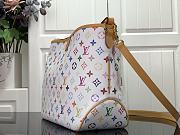 Louis Vuitton Delight Tote GM In White M40354 Size 46x30x13cm - 5